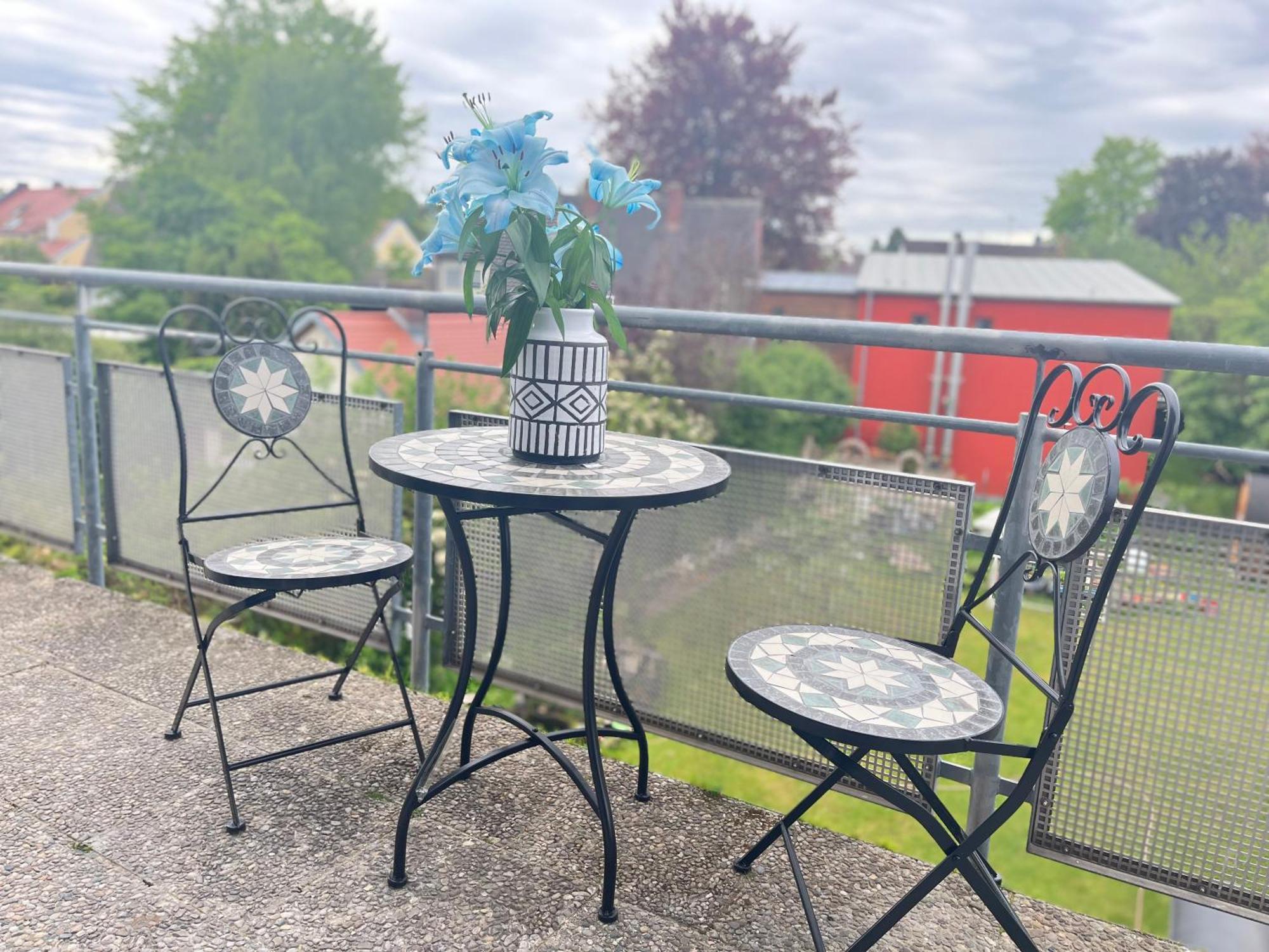Dreamstay Augsburg Traum Penthouse Goeggingen Zewnętrze zdjęcie