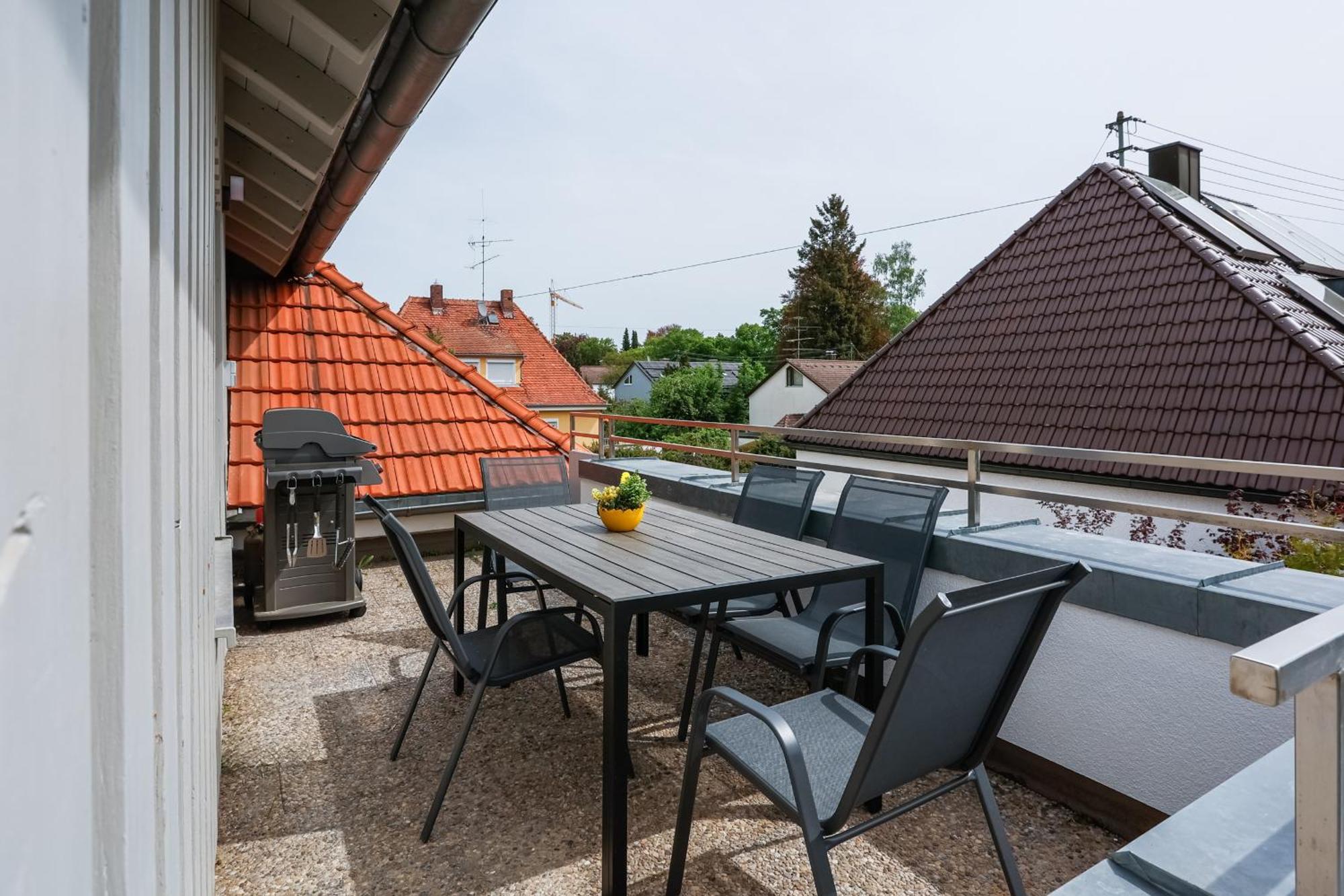 Dreamstay Augsburg Traum Penthouse Goeggingen Zewnętrze zdjęcie